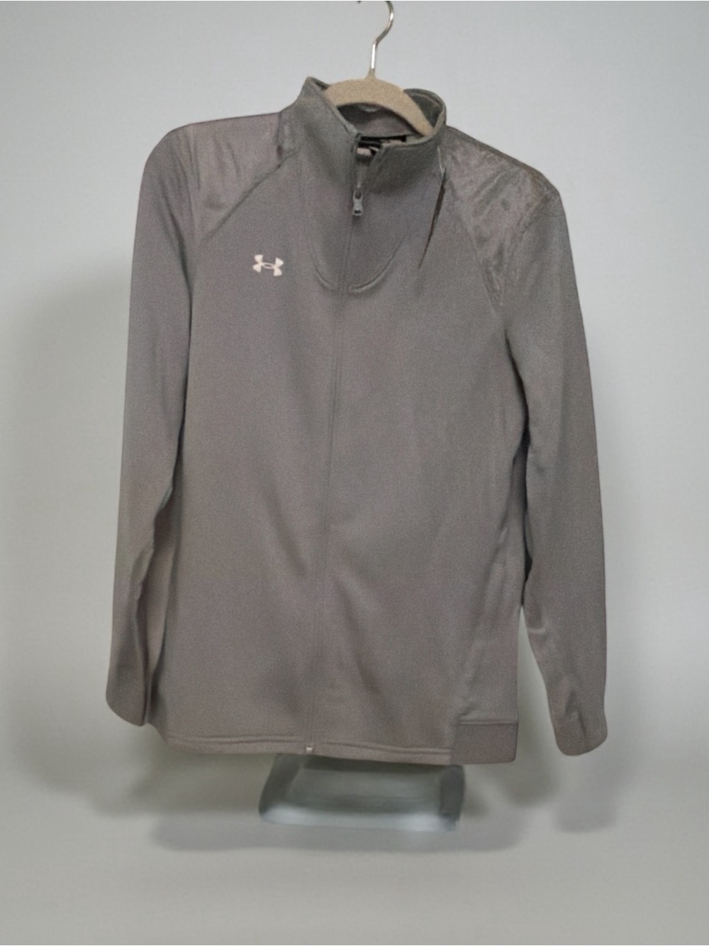 Under Armour Tech 2.0 Gray Full Zip Performance Jacket